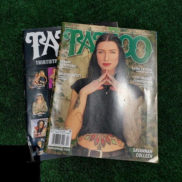 Tattoo Magazine 30th Anniversary Jan/Feb 2017 Issue 323 & 324 Art Skin Ink Model - Picture 8 of 9